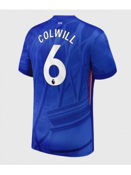 Moški Nogometna dresi replika Chelsea Levi Colwill #6 Domači 2025-26 Kratek rokav